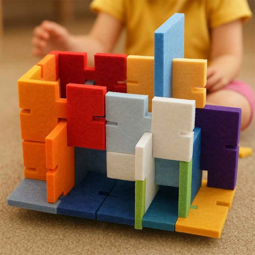 3D - Felt Puzzle