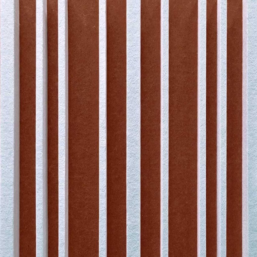farba podklade Red 21 a biele lamely