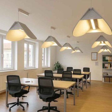 Akustické svietidlá LED WINGS