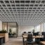 Grid rectangular rozteč 450x450mm vyska lamiel 200 farba light grey Grid rectangular rozteč 450x450mm vyska lamiel 200 farba light grey