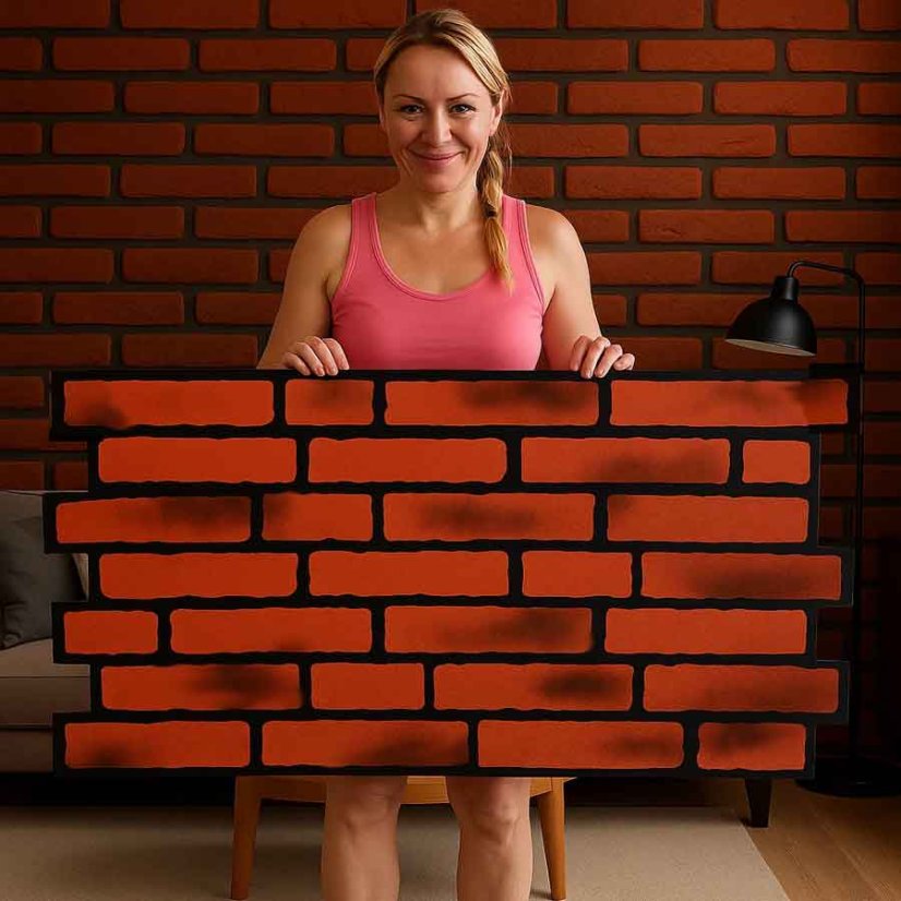 Filcový panel Dekobrik