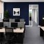 Akustický panel Ekosound Hard - Dostupné farby  PET panelov 9,18 mm: Dark Blue 08 - rozmer 1200 x 2400 mm