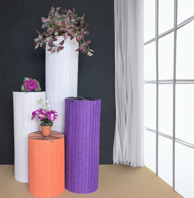 Akustický  valec  Basstrap - Akustický valec: iba Felt valec 1200mm