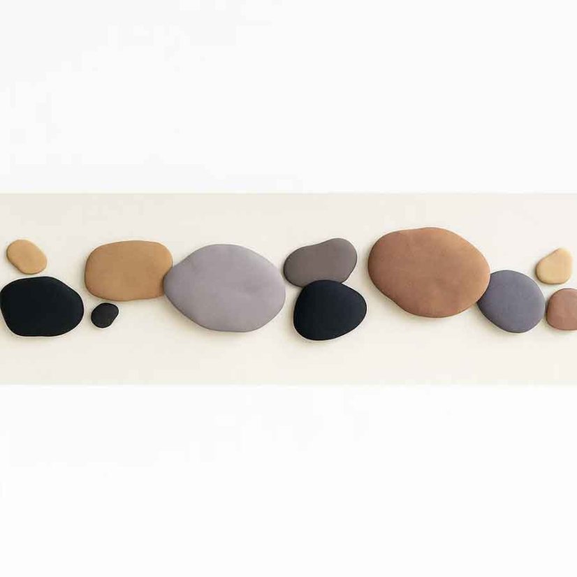 Detail pillow stone na filcovej podložke