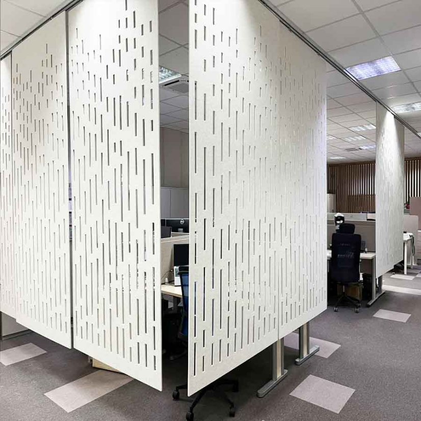 Deliaci paravan vzor Victoria farba Light Camel