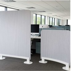 Paravan obly v nožičkách B8 farba Light Camel