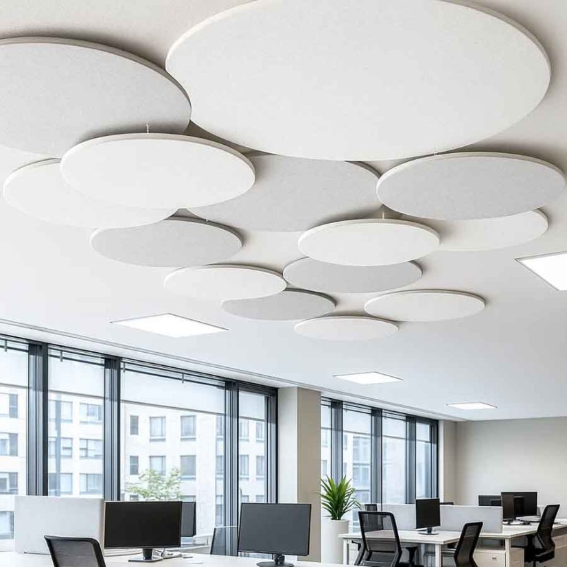 prekladané akustické kruhy