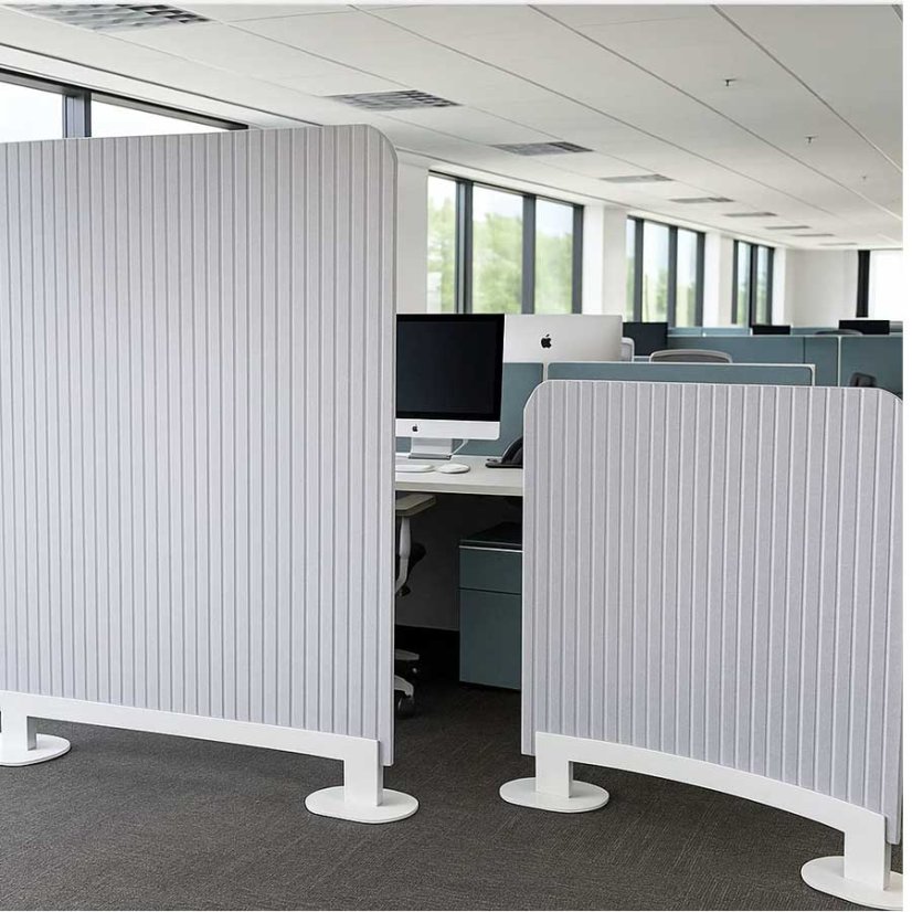 Paravan obly v nožičkách B8 farba Light Camel