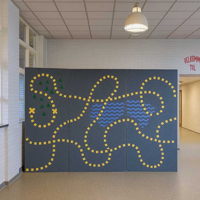 Závesný paraván a panel Frederika