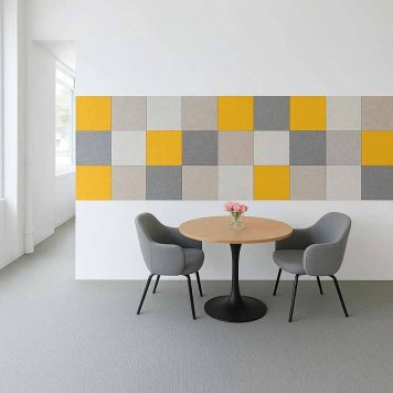 Akustické obkladačky - štvorce