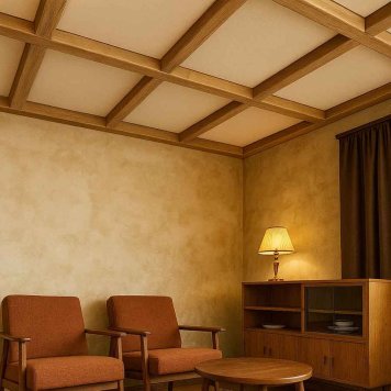 dubovy felt beam 80x100 mm s kazetami Ekosound dubovy felt beam 80x100 mm s kazetami Ekosound