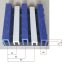 Felt line acoustic slats