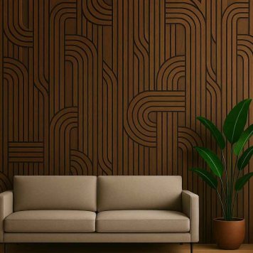 Panel Wood - Cut - vzor Alessia