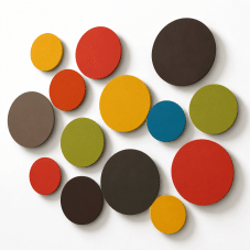 Wall panel - kruh
