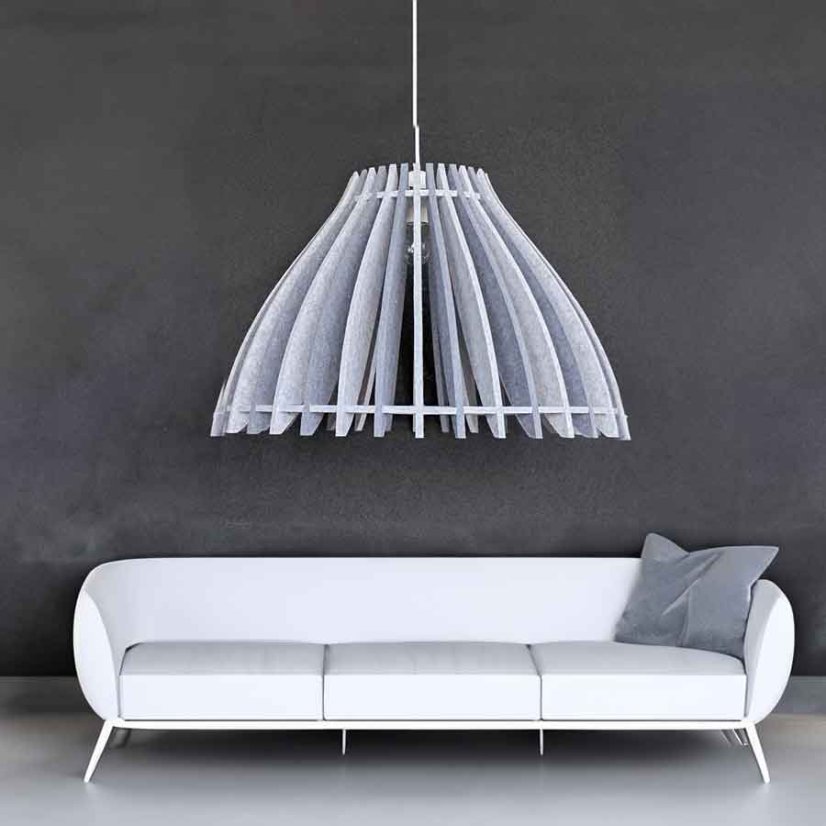 Felt umbrella - luster