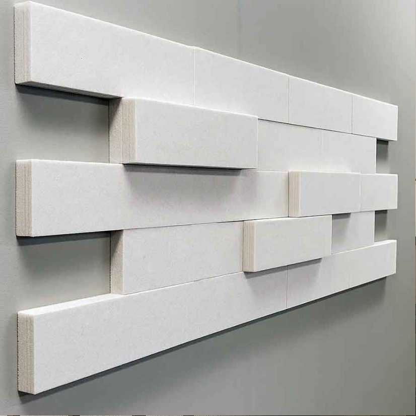 detail 3D tehličiek hrubka 9 a 18mm