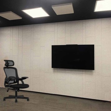 Farba Light Grey panel Eksound V cut vzor Venezia