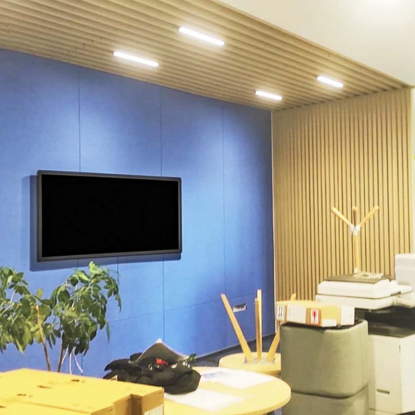 Lamely Felt line a modry panel Ekosound