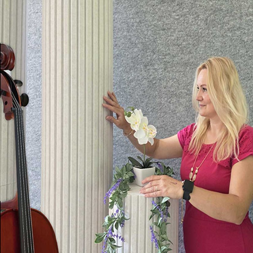 Antický akustický stlp light camel 