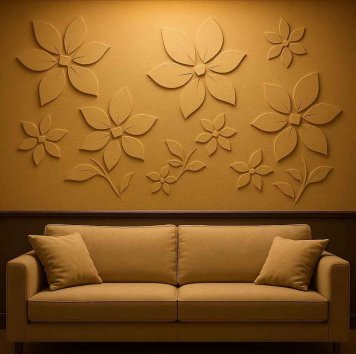 celoplošný panel OBIFORM 3D Jasmin