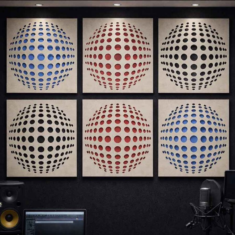 Felt spheres s kombinaciou farieb 18mm