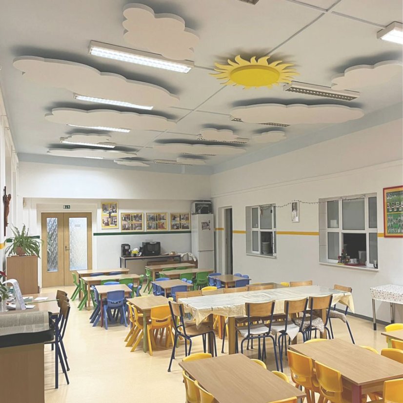 Obláčky Air so slnkom