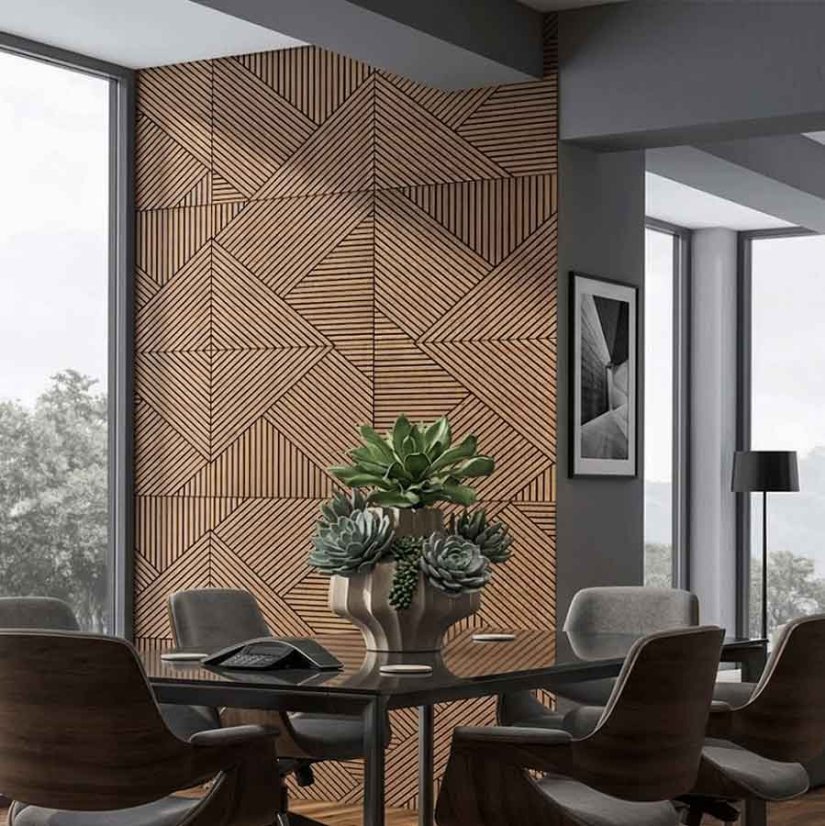 Panel v 3D folii dub dezen