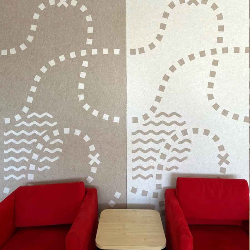 Závesný paraván a panel Frederika