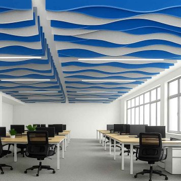Baffle Wave v kancelárii