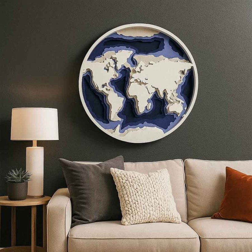 Vrstevný obraz Feltpix World