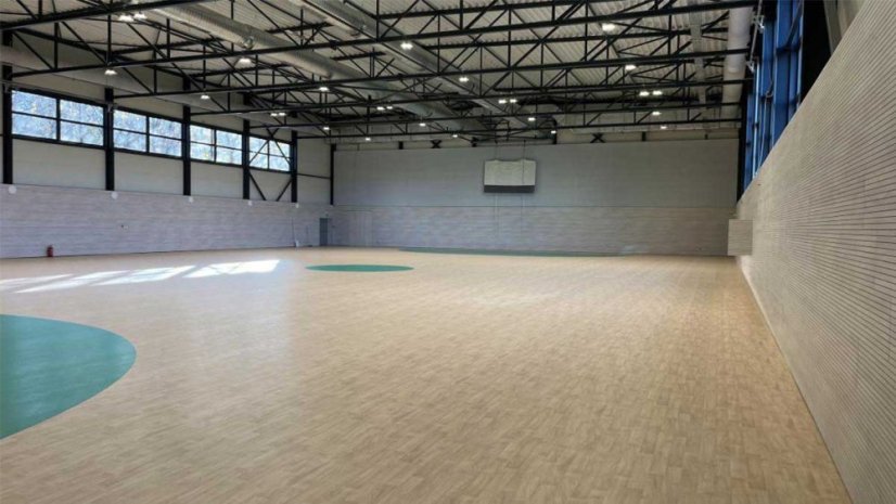 Petržalka telocvična panely Akustišport 