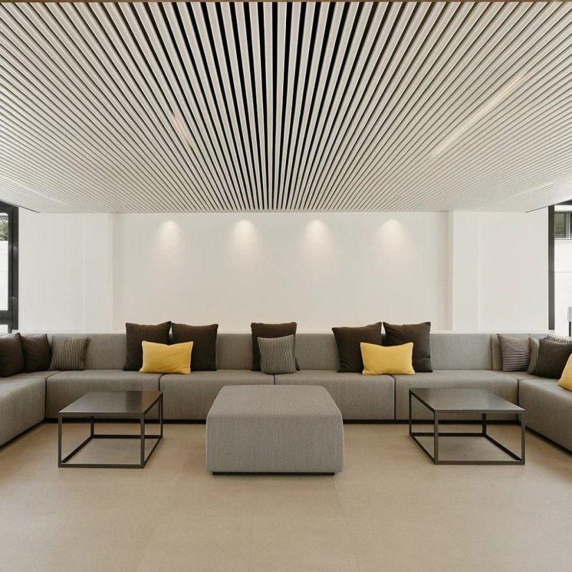 Felt line lamely na strope