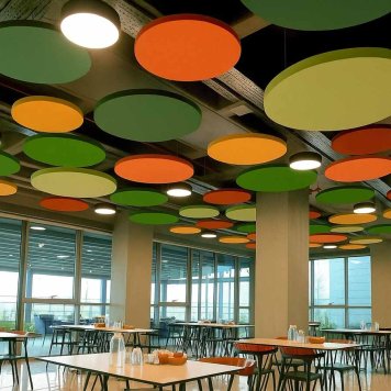 Stropné oblaky kruh Stropné oblaky kruh