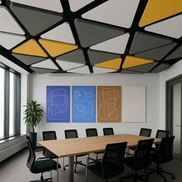 Oblaky ART  rôzne farby a akuobrazy Feltpix ART