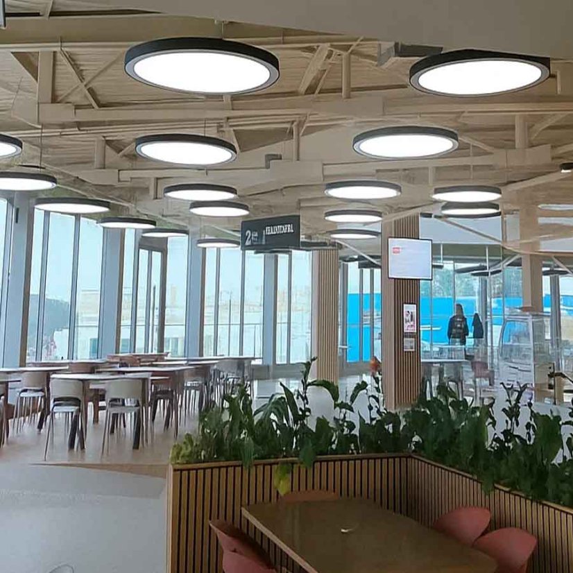 Biela vyplň svietidiel