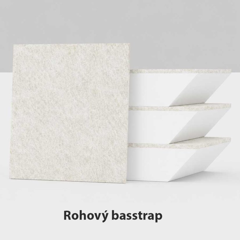 Rohový basstrap PET panel fill band