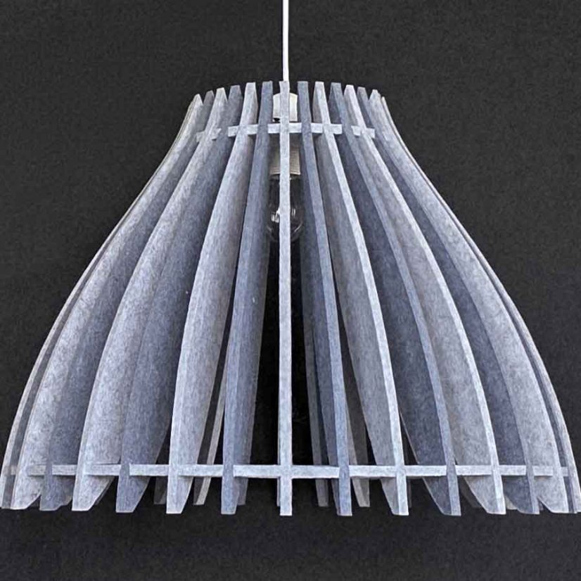 Felt umbrella - luster