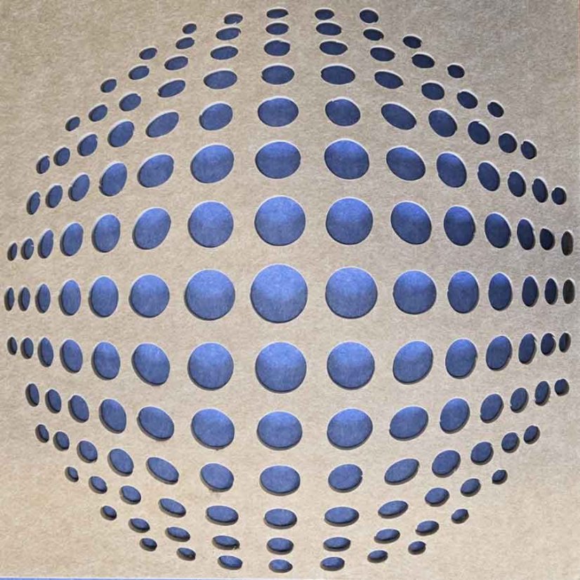 FELT kombinacia farba camel a modra