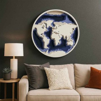 Vrstevný obraz Feltpix World