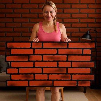 Filcový panel Dekobrik