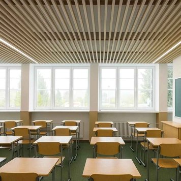 Ukážka Felt line lamiel na strope