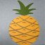Filcový ananas