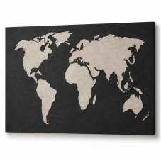 Felt mapa World