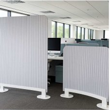 Paravan obly v nožičkách B8 farba Light Camel