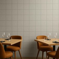 Frézovaný panel Ekosound V-cut vzor Remoa (štvorce)