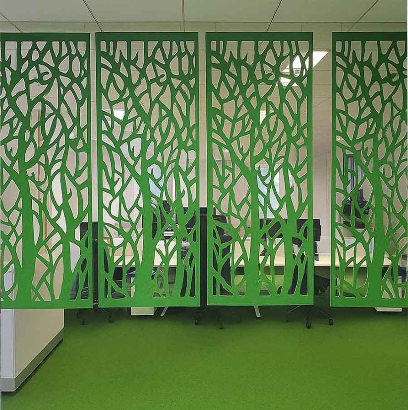 Závesný deliaci paraván Soundscreen ART - varianty