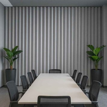 Panel Accordeon farba silver Grey