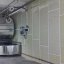 Akustický panel Industry- varianty - Rozmer panelu: 600x2000mm, Hrubka panelu: 100mm, Profily na montáž panelov: Omega profil