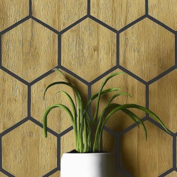 Produkt wood cut dub - frézovaný PET panel s fóliou