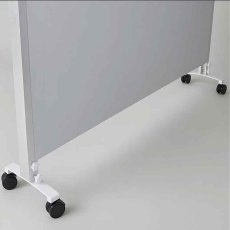 Nožičky B8 s kolieskami biele Nožičky B8 s kolieskami biele